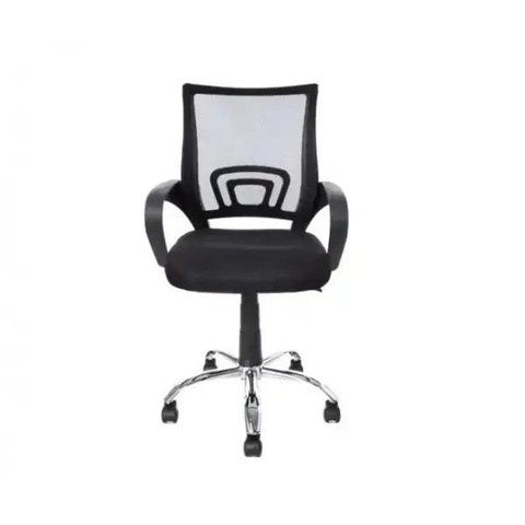 Cadeira Diretor Escritório tela mesh Wave Pierre Preta W-120