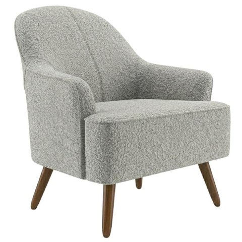 Poltrona Decorativa Naomi Pes Madeira Boucle Tce 1018 Moll