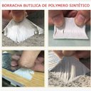 Ver imagem 2 de Fita Adesiva Impermeavel 50mm 5 Metros Calha Telhado Rufo Lona Prova Dagua Vazamento Isolante Multiu