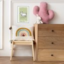 Ver imagem 1 de Quadro Infantil Pequeno Príncipe - Cabrito 24x18cm - com Vidro:moldura Branca