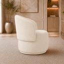 Ver imagem 4 de Poltrona Decorativa Beatriz Giratória Boucle Sala Estar Recepção Quarto