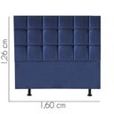 Ver imagem 3 de Cabeceira para Cama Box Casal 1,60 Cm Espanha:azul