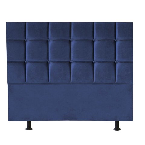 Cabeceira para Cama Box Casal 1,60 Cm Espanha:azul