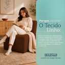 Ver imagem 7 de Poltrona Decorativa Zoe Orgânica para Sala Recepção Hall Moderna Minimalista Luxo Linho Premium Easy