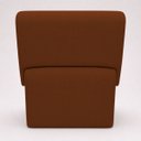 Ver imagem 5 de Poltrona Decorativa Zoe Orgânica para Sala Recepção Hall Moderna Minimalista Luxo Linho Premium Easy