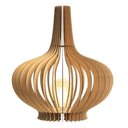 Ver imagem 1 de Luminária de Chão Oásis Mdf Cru