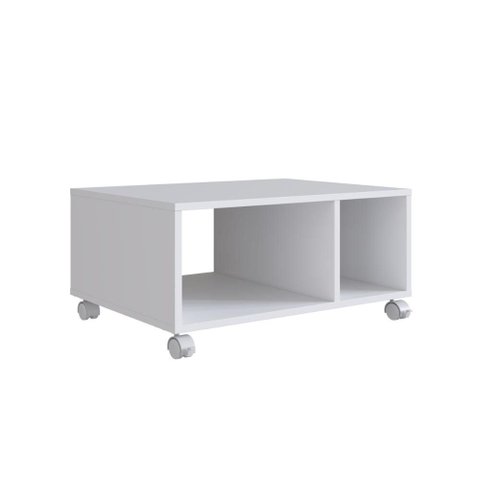 Mesa de Centro com Nichos B59 Branco Emovell