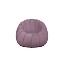 Ver imagem 2 de Poltrona Decorativa Concha Veludo Rose - Londrilar