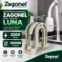 Ver imagem 2 de Resistência Original Torneira Luna Zagonel 5500W 220V 220V 5500W