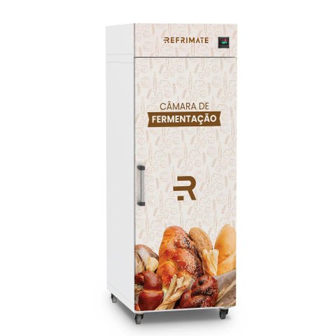 Armário Controle de Fermentação Refrimate 20 Esteiras Branco 220v Cf20e