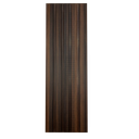 Ver imagem 1 de Painel Ripado Versátil Modular: Kit 10 Unid. 90x27cm Larg. (2,43m²) Talatto Painéis Imbuia