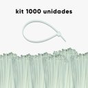 Ver imagem 2 de Kit 1000 Abraçadeira Nylon Branca Stein + Ipi 200 X 4,8mm