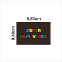 Ver imagem 1 de Capacho Divertido para Porta de Entrada Super Bem Vindo