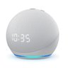 Dispositivo Smart Home Echo Dot com Relógio 5g Alexa Branco - 1