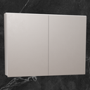 Ver imagem 2 de Armário Móvel Aéreo de Mdf para Banheiro com Espelho sem Fundo 70cm de Largura