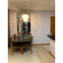Ver imagem 4 de 24 Placas Revestimento De Parede Pvc 3d 50x50cm (6 Metros) Modelo Evereste