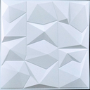 Ver imagem 1 de 24 Placas Revestimento De Parede Pvc 3d 50x50cm (6 Metros) Modelo Evereste