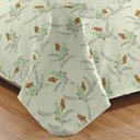 Ver imagem 3 de Kit Cobre Leito Colcha Casa Scarpa Mix Queen Estampado Dupla Face Floral 3 Peças - Isamara