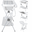 Ver imagem 2 de Banheira de Bebe Desmontavel com Trocador Kiddo Shower Grafite