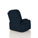 Ver imagem 6 de Poltrona do Papai Reclinável Giratória e Balanço Sala de Cinema Crihs com Massagem e Aquecimento PU 