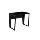 Ver imagem 3 de Mesa Industrial Escritório 90cm X 60cm Pés Metal F5 Office Cor:preto