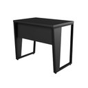 Ver imagem 4 de Mesa Industrial Escritório 90cm X 60cm Pés Metal F5 Office Cor:preto