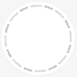 Sousplat Branco de Páscoa Minimalista Jesus Fé Mesa Posta Sala de Jantar - 3
