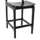 Ver imagem 6 de Banqueta Alta Bistrô Gus - Preto - Assento Preto Madeira