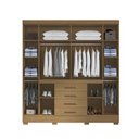 Ver imagem 4 de Guarda Roupa 8 Portas 4 Gavetas Nápole Aramóveis