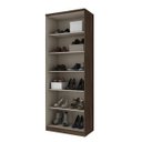 Ver imagem 3 de Guarda-Roupa Modulado 2 Portas 5 Prateleiras Diamante Henn