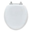 Ver imagem 1 de Assento Sanitário Almofadado Branco Porto para Vaso Luzarte Estrela