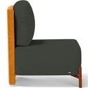 Ver imagem 3 de Kit 2 Poltronas Decorativa Sala Estar Living Hungria L02 Couríssimo Whisky Linho Verde Musgo - Lyam