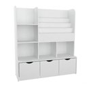 Ver imagem 4 de Expositor de Livros Infantil Teilor MDF 116cm Branco Woodcore