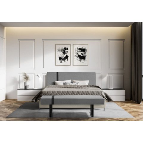 Recamier Banco Divã 130cm Industrial para Quarto Sala Luxo