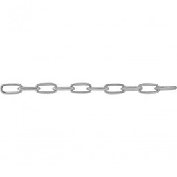 Corrente 1/8 Longa Zincada Balde Plástico com 25 Quilos - V - 1