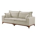 Ver imagem 1 de Sofá 4 Lugares Living Linho M-47 Martins Creme
