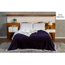 Ver imagem 1 de Manta Polar Casal Dupla Face Sherpa:azul