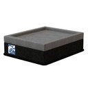 Ver imagem 2 de Colchão PET Cachorro / Gato Pequeno PróPet Plus Cinza/Preto (45x55x15) - Probel