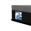 Ver imagem 5 de Colchão PET Cachorro / Gato Pequeno PróPet Plus Cinza/Preto (45x55x15) - Probel