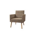 Ver imagem 3 de Kit 6 Poltronas Decorativas Lux Suede Capuccino