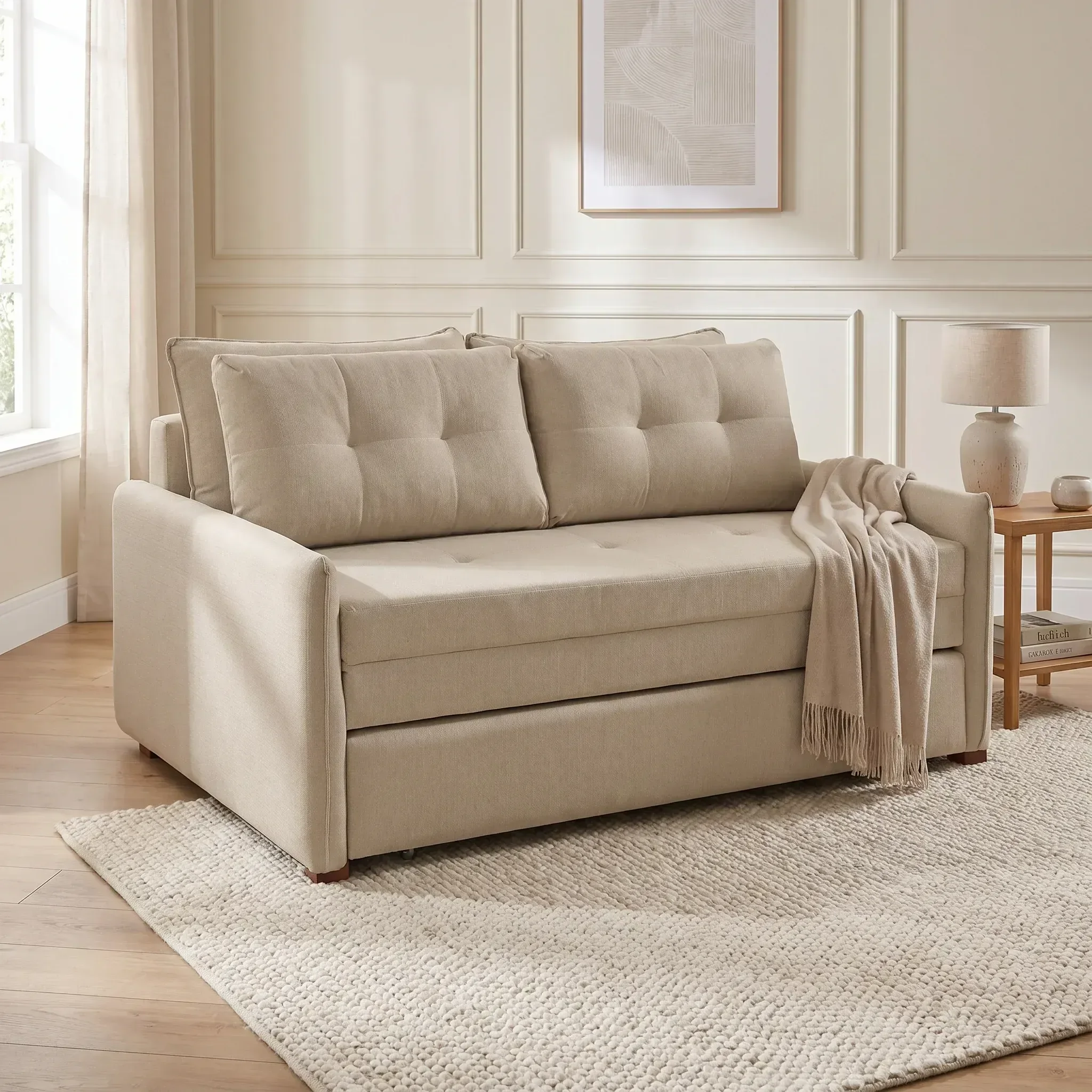 Ver imagem 2 de Sofá Cama Casal 95cm x 157cm Montreal