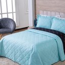 Ver imagem 3 de Kit Cobre Leito Dupla Face Casal Queen 3 Peças Bordado Essence Hipercal 400 Fios 100% Poliéster -
