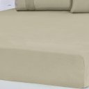 Ver imagem 4 de Lençol Casal Bella Cama Malha 100% Algodão 138x188x30cm 125g/m² Avelã