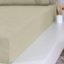 Ver imagem 3 de Lençol Casal Bella Cama Malha 100% Algodão 138x188x30cm 125g/m² Avelã
