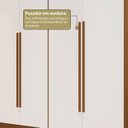 Ver mais imagens de Guarda-Roupa Modulado 4 Portas 4 Gavetas 5 Prateleiras Estante Versatille Yescasa