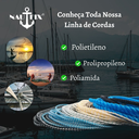 Ver imagem 2 de Corda Trançada Pe Virgem S/alma C/aprox. 270 Metros - Preto 10mm