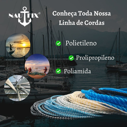 Corda Trançada Pe Virgem S/alma C/aprox. 270 Metros - Preto 10mm - 2