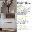 Ver imagem 5 de Mesa Cabeceira 1 Gaveta Araçá CabeCasa MadeiraOriginals