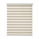 Ver imagem 1 de Persiana Rolo Zebra Standard 2,20 X 1,60 Double Vision Bege Mescla