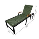 Ver imagem 5 de Espreguiçadeira Alumínio Corda Náutica Área Externa Piscina